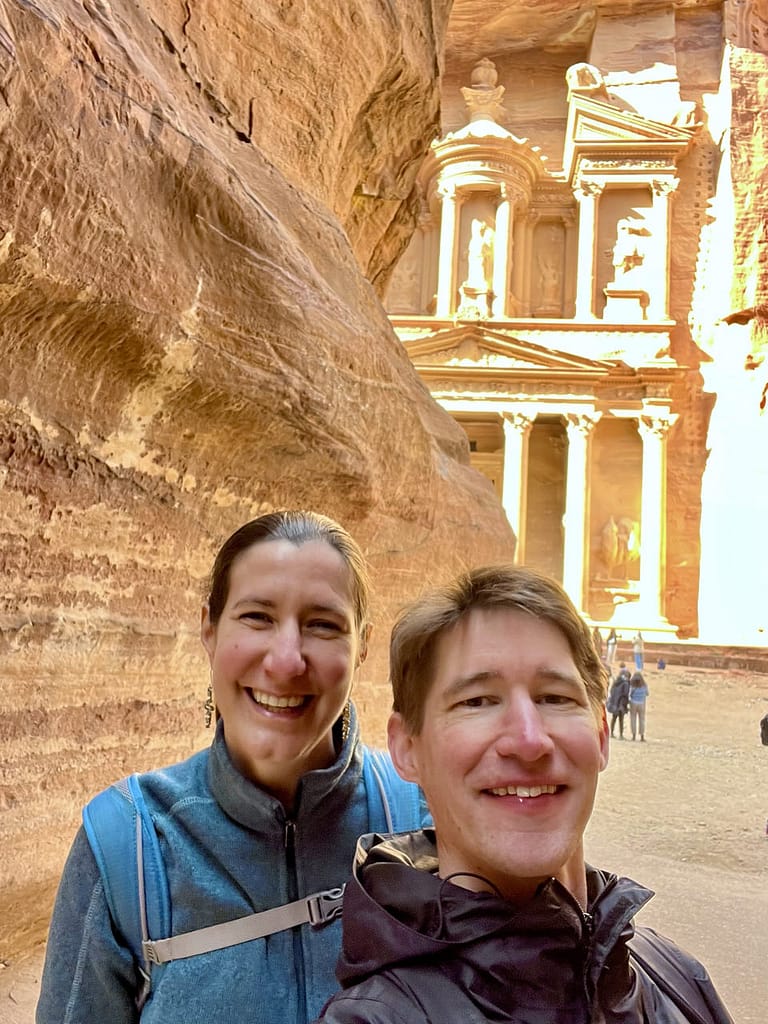 Treasury Petra Jordan itinerary